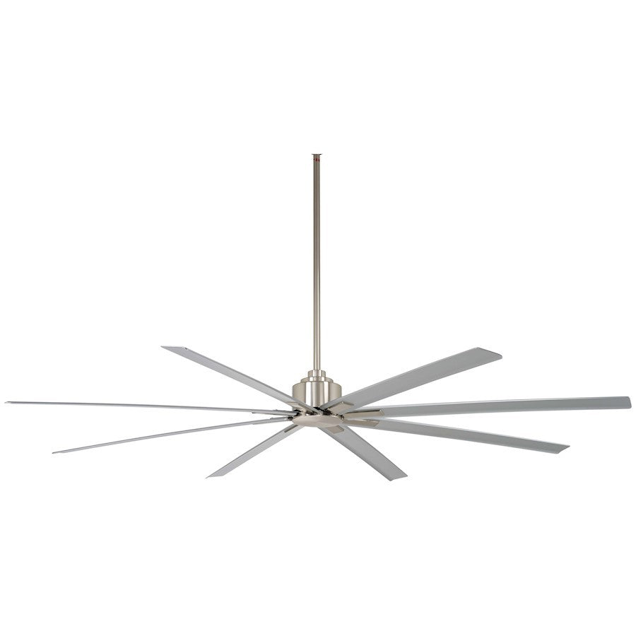 OPEN BOX ITEM: Minka Aire Xtreme H2O 84" Outdoor Ceiling Fan, BNW - F896-84-BNW