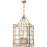 OPEN BOX ITEM: Metropolitan Edgemont Park 6 Light Pendant, Gold - MIN6476-293