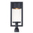 OPEN BOX ITEM: Maxim Lighting Focus 1 Light Outdoor Pole/Post, BK - MX55890BGBK