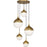 OPEN BOX ITEM: Robert Abbey Jonathan Adler Rio 7 Light Chandelier, AB - RO791