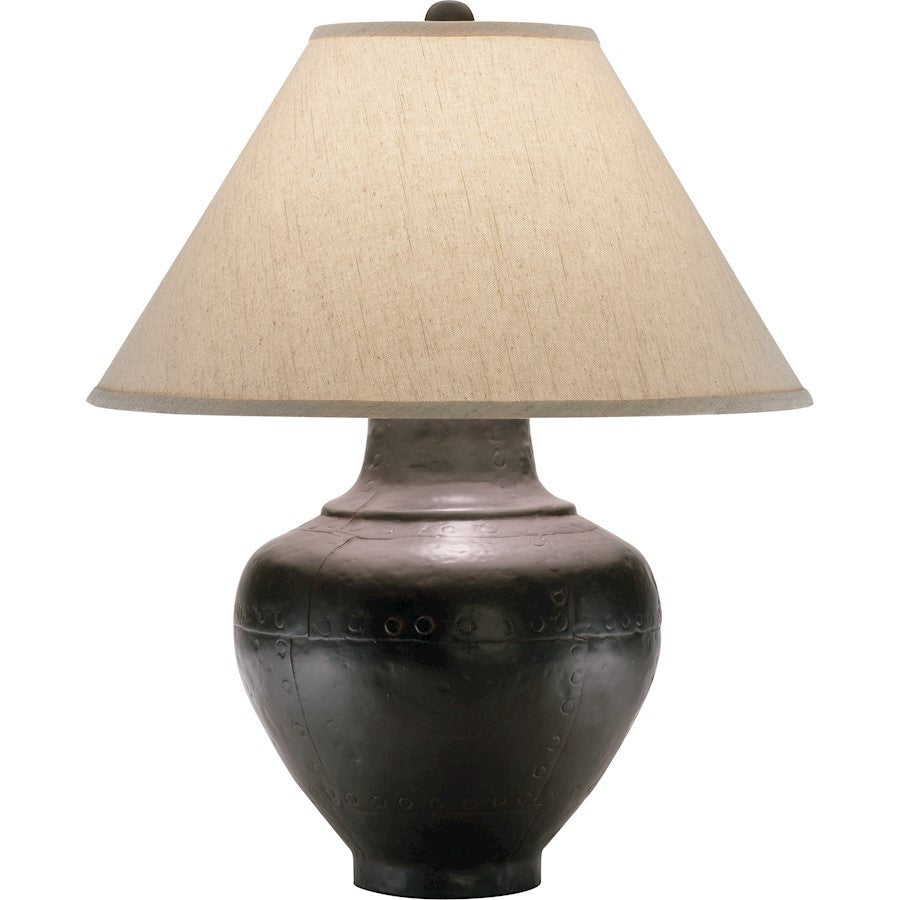 OPEN BOX ITEM: Robert Abbey Foundry 1-Lt 25" Table Lamp, Antique Rust - 9938KRST