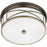 OPEN BOX ITEM: Robert Abbey Chase 3 Light Flush Mount, DA Nickel - ROD1985