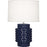 OPEN BOX ITEM: Robert Abbey Dolly 1 Light Accent Lamp, Blue Ceramic - ROMB801