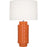 OPEN BOX ITEM: Robert Abbey Dolly 1 Light Table Lamp, Pumpkin Ceramic - ROPM800