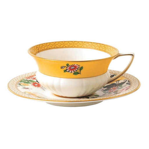 OPEN BOX ITEM: Wedgwood Wonderlust Teacup & Saucer Set Primrose - 40024020