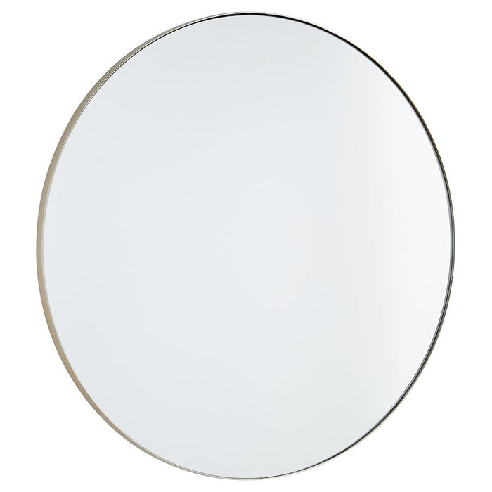 Quorum 30" Round Mirror, Silver - 10-30-61