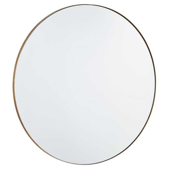 Quorum 36" Round Mirror, Gold - 10-36-21