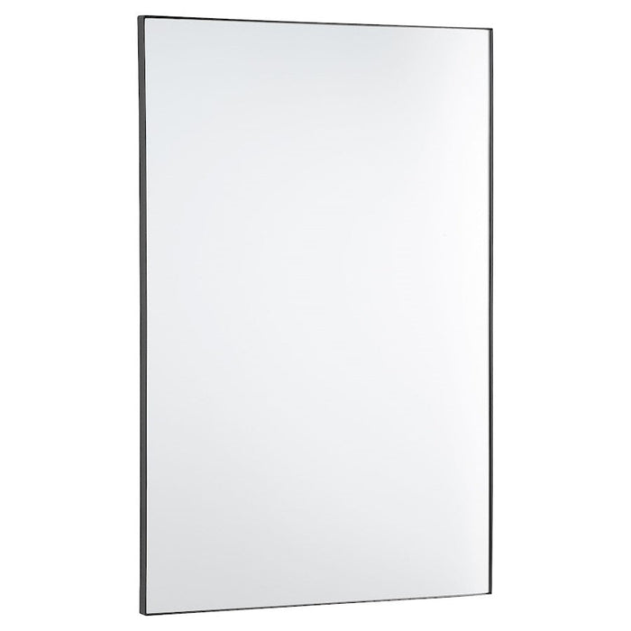 Quorum 24X36 Rectangle Mirror, Matte Black - 11-2436-59