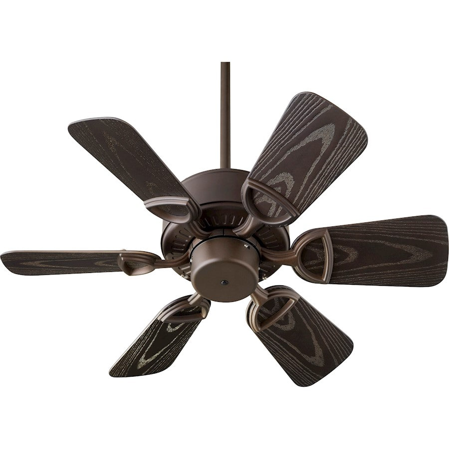 Quorum Estate Patio Fan, Oiled Bronze/Oiled Bronze Blades