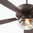 Quorum Ovation 52" 2 Light Patio Fan