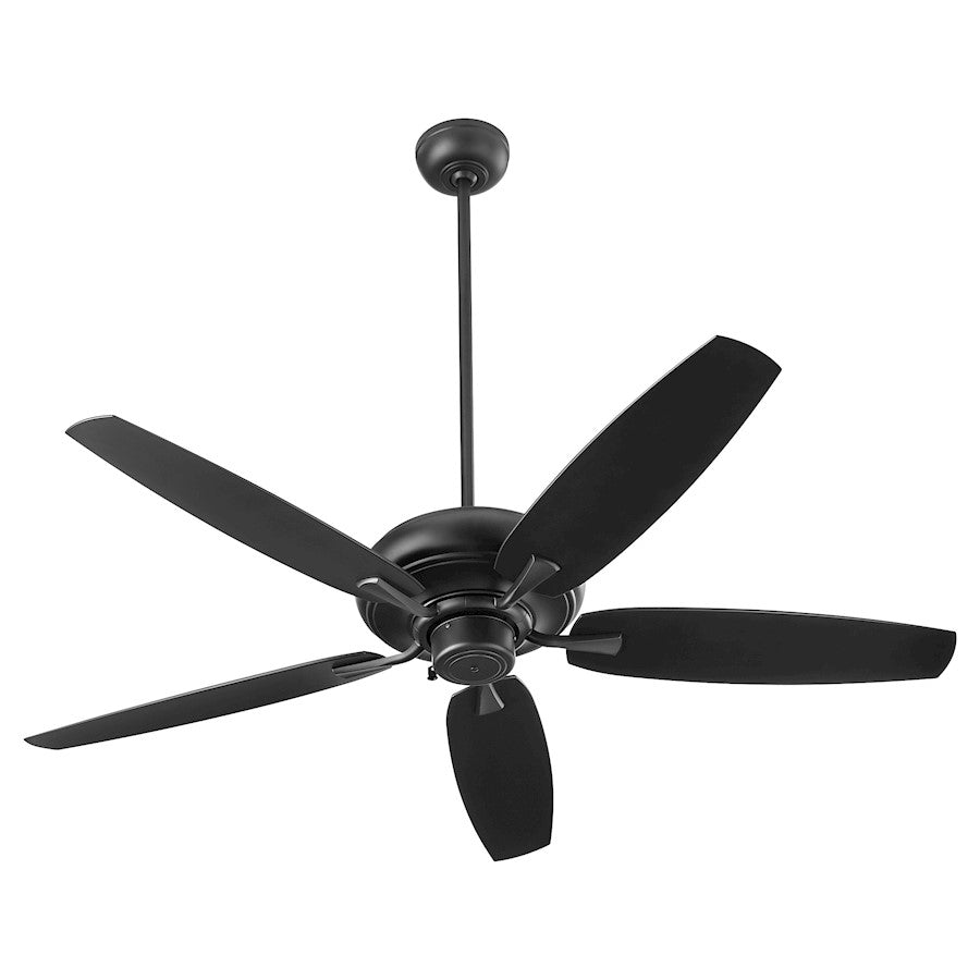 Quorum Apex Patio 56" Ceiling Fan, Matte Black 190565-59