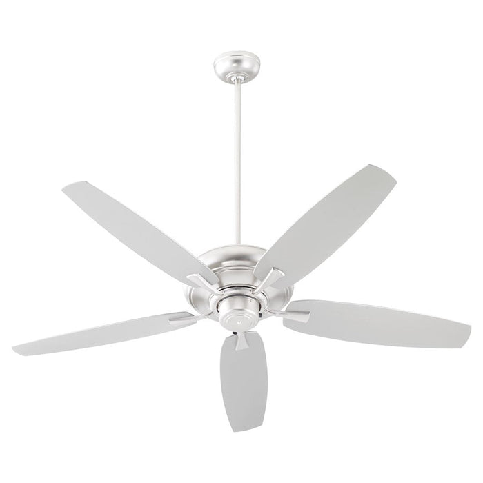 Quorum Apex Patio 56" Ceiling Fan, Satin Nickel 190565-65