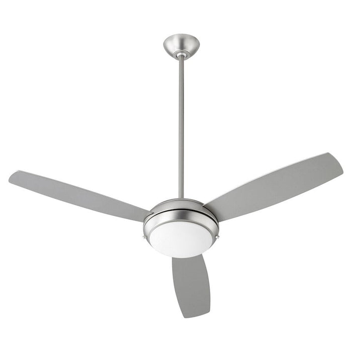 Quorum Expo 52" 3 Blade LED Fan, Satin Nickel - 20523-65