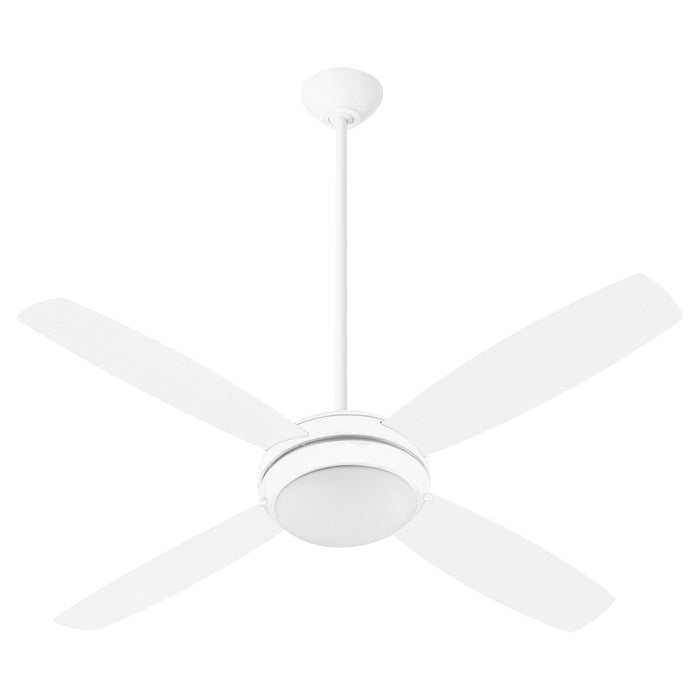 Quorum Expo 52" 4 Blade LED Fan, Studio White - 20524-8