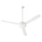 Quorum Expo 2 Light 60" 3 Blades Ceiling Fan, Studio White - 20603-8