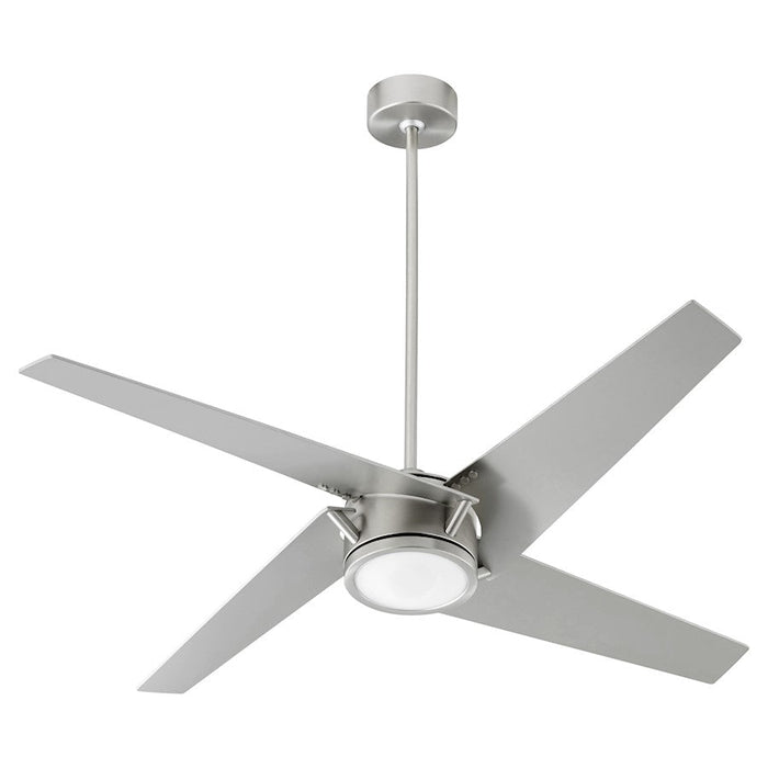 Quorum Axis 54" Fan, Satin Nickel - 26544-65