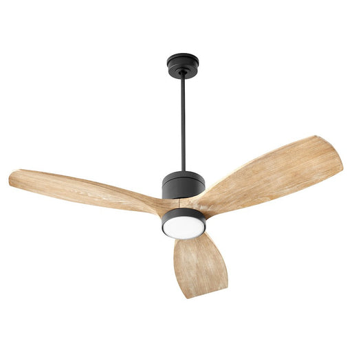 Quorum Lurus Ceiling Fan, Matte Black - 30643-59