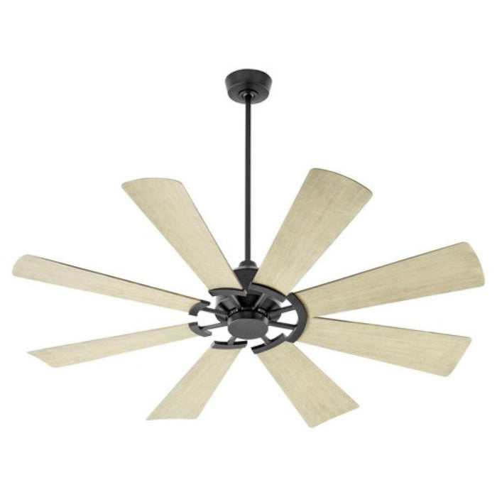 Quorum Mod 72" Damp Fan, Matte Black - 30728-59