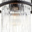 Quorum Lazo 1 Light Pendant, Noir