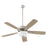 Quorum Ovation Bowl Ceiling Fan, Satin Nickel/Satin Opal 4525-265