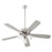 Quorum Ovation 3 Light Ceiling Fan, Satin Nickel/Satin Opal 4525-365