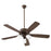 Quorum Ovation 3 Light Ceiling Fan, Oiled Bronze/Satin Opal 4525-386