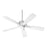 Quorum Ovation 52" 5 Blade Ceiling Fan, Studio White 4525-8