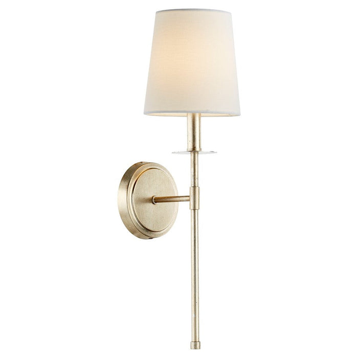 Quorum Linen Shade 1 Light Sconce