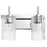 Quorum 2 Light Bath Vanity, Chrome - 520-2-14