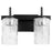 Quorum 2 Light Bath Vanity, Noir - 520-2-69