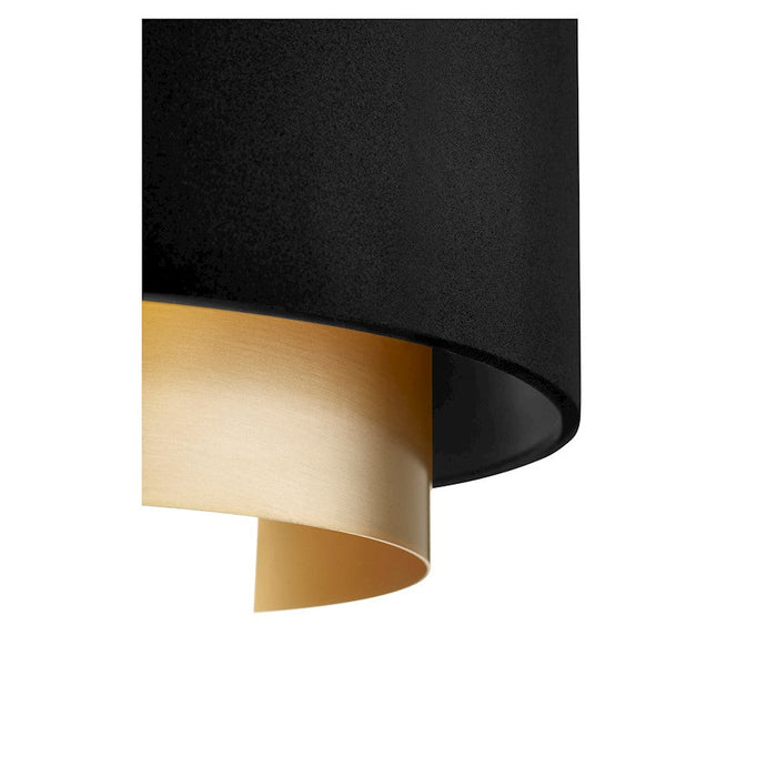 Quorum 1 Light 1/2 Drum Sconce