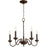 Quorum 5 Light Candelabra Chandelier