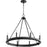 Quorum Aura 8 Light Chandelier, Noir - 611-8-69