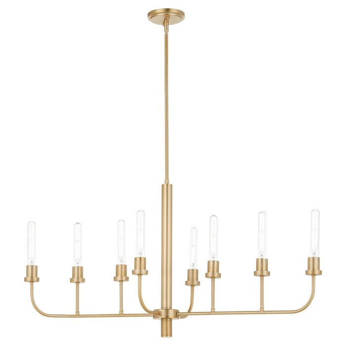 Quorum Sheridan 8 Light Linear Chandelier