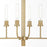 Quorum Sheridan 8 Light Linear Chandelier