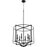 Quorum Marquee 6 Light Nook Pendant, Noir - 6414-6-69