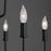 Quorum Harmony Chandelier, Matte Black/White