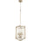 Quorum Marquee 4 Light Pendant, Aged Silver Leaf - 6814-4-60