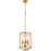 Quorum Marquee 4 Light Pendant, Gold Leaf - 6814-4-74