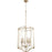 Quorum Marquee 6 Light Pendant, Aged Silver Leaf - 6814-6-60