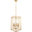 Quorum Marquee 6 Light Pendant, Gold Leaf - 6814-6-74