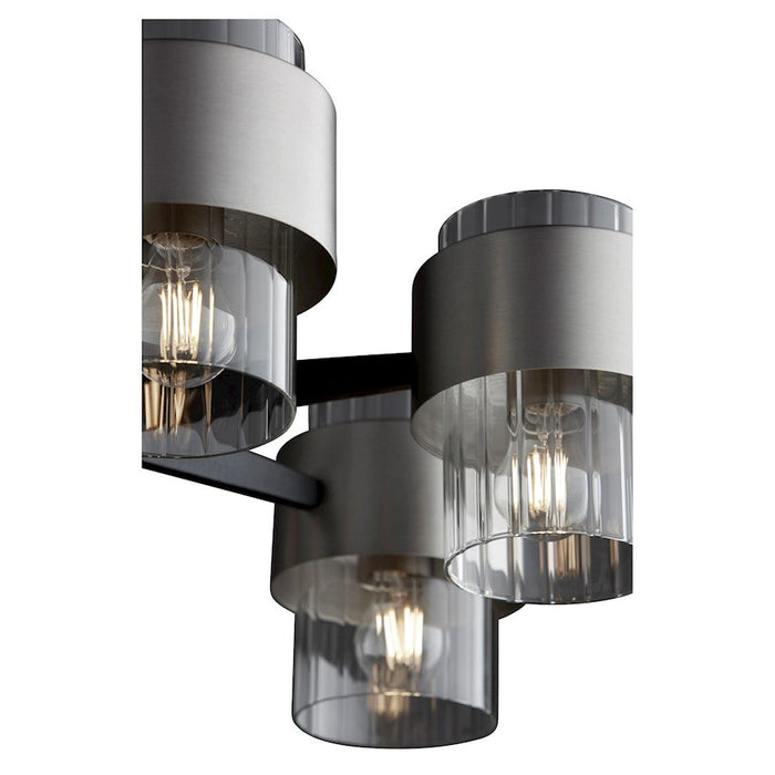 Quorum Epsilon Chandelier, Noir