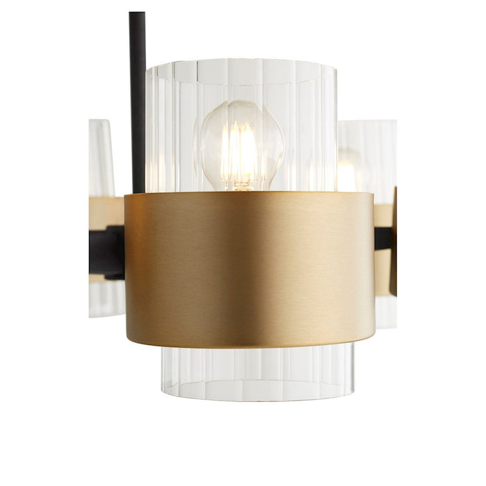 Quorum Epsilon Chandelier, Noir