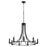 Quorum Olympus 9 Light Chandelier, Noir - 696-9-69