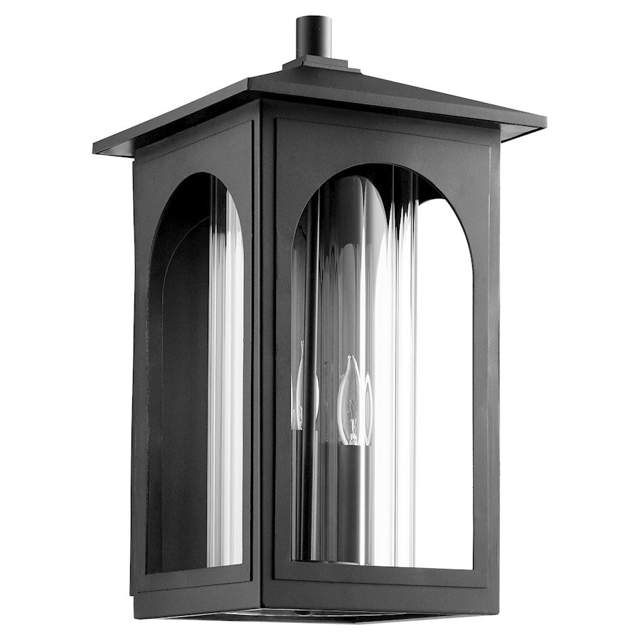 Quorum Harbor Outdoor 3 Light Wall Mount, Noir - 703-9-69