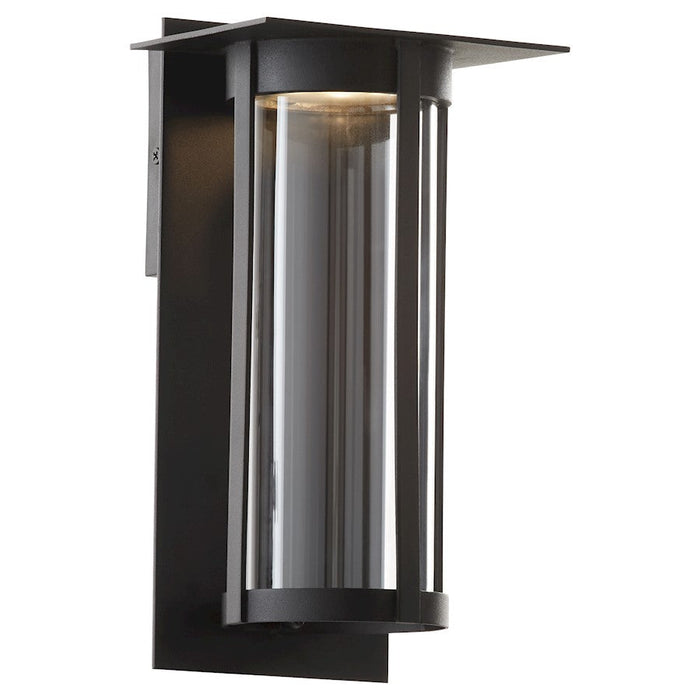 Quorum Abram Outdoor Lantern, Textured Black