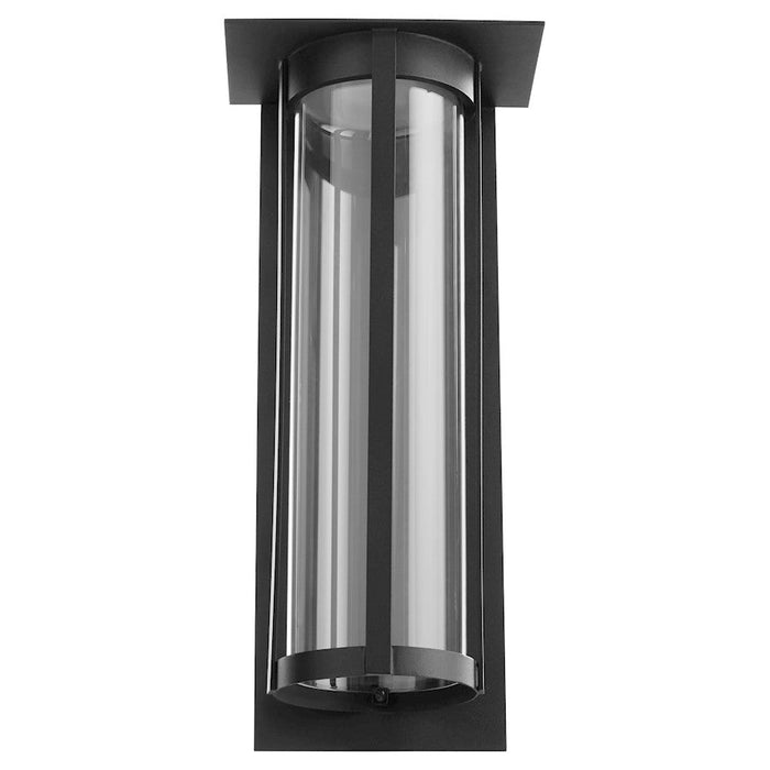 Quorum Abram Outdoor Lantern, Textured Black