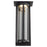 Quorum Abram Outdoor Lantern, Textured Black