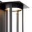 Quorum Abram Outdoor Lantern, Textured Black