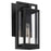 Quorum Marco Lantern, Textured Black/Clear